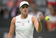 Swiatek at the Billie Jean King Cup Qualifier - Switzerland v Poland